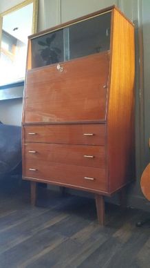 Secrétaire, bureau vintage scandinave 