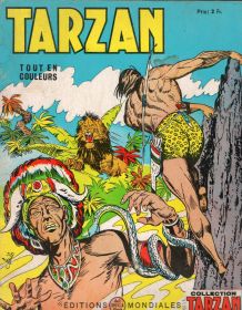 Bande dessinée tarzan n°44 1970