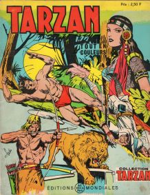 Bande dessinée Tarzan n°52 de 1971