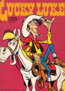 Bande dessinée Lucky Luke n°1 de Mars 1974