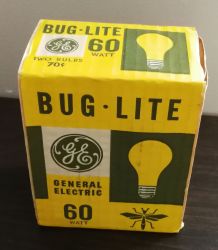  Lot de 2 ampoules à vis  "Bug.Lite - 60 Watt"