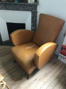 Fauteuil d’époque année 60 à rehousser 