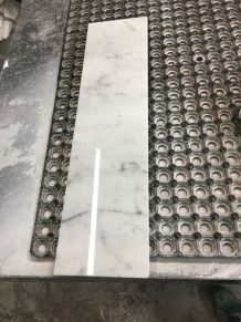 tablettes radiateur marbre