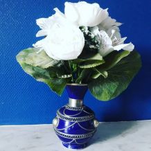 Vase bleu roi