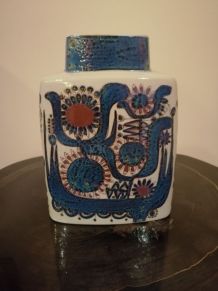Vase Lilas bleu par Berte Jessen