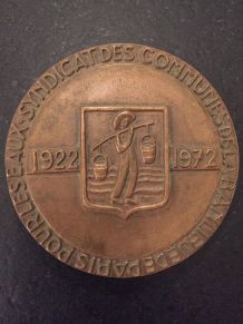 Médaille bronze de André-Henri Torcheux pour Syndicat Eaux