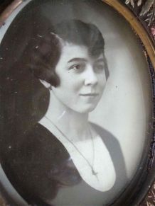 Tableau - Photo de jeune femme années 30