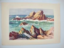 Tableau Pointe de Corsen Bretagne