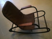 Rocking Chair Tubulaire du Bauhaus 1930s