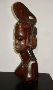 ANCIENNE STATUE AFRICAINE