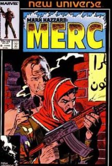 Mark Hazzard Merc 8 Marvel New Universe 1987