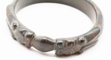 Bracelet en pierre hippopotame
