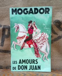 Ancien programme du théâtre Mogador (Paris) 1955