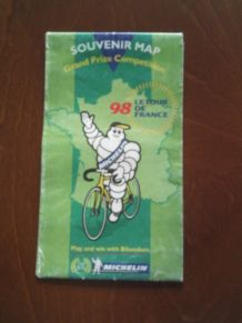 Carte Le Tour de France 1998 Michelin