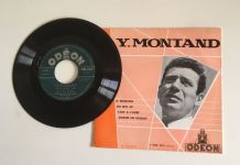 Yves Montand - Vinyle 45 t