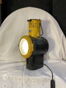 Lampe de chef de gare SNCF - Années 1920 