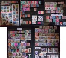 Beau lot de + de 1000 timbres philatélie France et tous pays