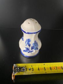 Salière porcelaine française fin XIX ème