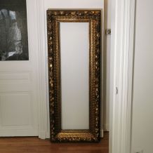 Grand cadre miroir époque XVII Louis XIV