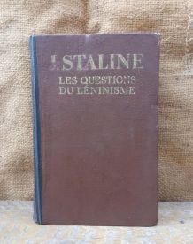 J.Staline - Les questions de léninisme 1947 