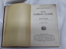 livre ancien 1916 PETITE GRAMMAIRE ITALIENNE MOTTI