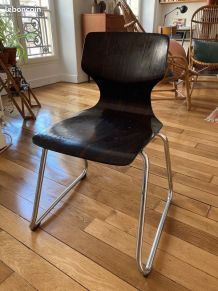 4 chaises vintage Adam Stegner Flötotto 1960s