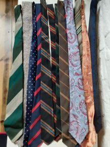 Cravates vintage.