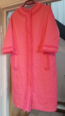 Robe de chambre rose 42-44