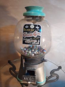 distributeur bonbon gumball ,,silver king  1940 a 50s   ,,,,