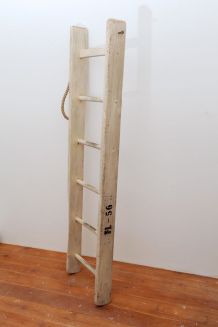  Échelle de bibliothèque en bois 153 cm