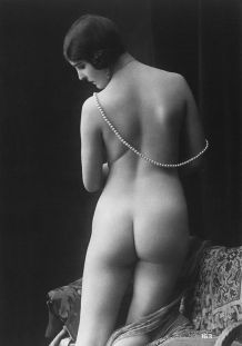 Photographie vintage femme cabaret nu - 1920 - 03