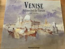 Venise aquarelle de Turner