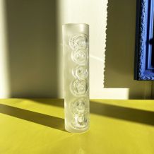 Vase en cristal vintage Peill &amp; Putzler