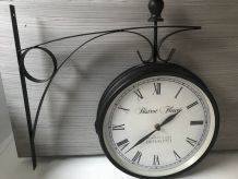 Horloge type bistrot