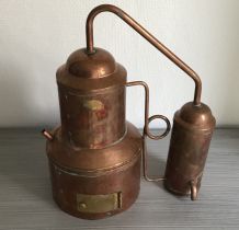 Distillateur en cuivre 