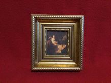Petit tableau ´´Les deux philosophes ´ ´