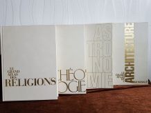 Collection de 4 tomes Atlas Astronomie*Religions*Architectur