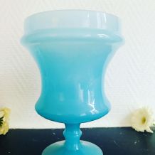 Vase Art Déco bleu ciel