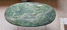 Table basse marbre vert des Alpes