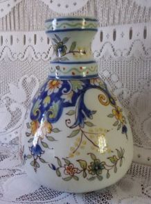 Ancien vase ventru Faience De Desvres -Boulogne 