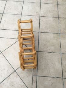 Porte bouteilles pliable