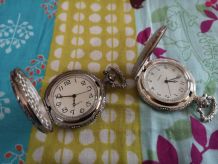 2 montres à Gousset moderne année 1980