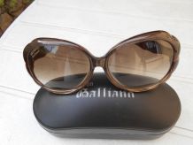 lunettes vintage galliano neuf  kaki 