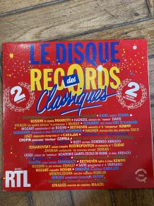 Vinyle vintage double disque Le Disque Records des Classique