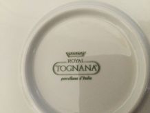 Service à gâteau porcelaine Italienne ROYAL TROGNANA