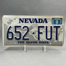 Plaque d’immatriculation du Nevada.