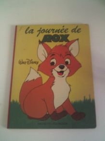 Livre la journée de Rox Walt Disney 1981 vintage Hachette Li