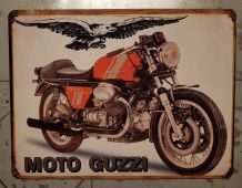 Plaque métal Moto Guzzi 750