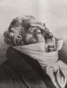 1833 Honoré DAUMIER - journal LE CHARIVARI - ETIEN....