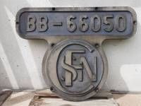 plaque frontale locomotive diesel sncf 1950